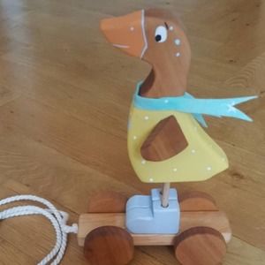 Wooden Duck Toy, Kids Toys, Toys For Baby